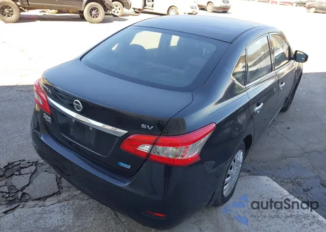 2014 Nissan Sentra Sv из США, поврежденный, VIN 3N1AB7AP3EL675065